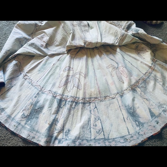 COPY - Girl Pearl Earring Pleated Skirt Sequin Floral 2 S - Picture 12 of 16